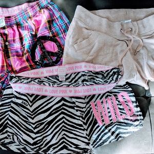3 Victoria secret boxer Short size small